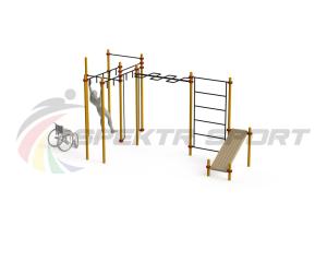 Купить Спортивный комплекс для инвалидов-колясочников WRK-D17_76mm в Славгороде 