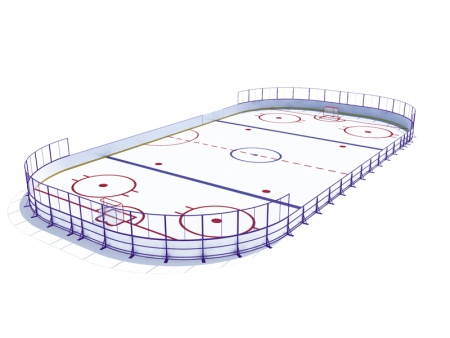 Купить Хоккейная коробка SP К 200 в Славгороде 