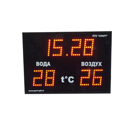 Купить Часы-термометр СТ1.13-2t для бассейна в Славгороде 