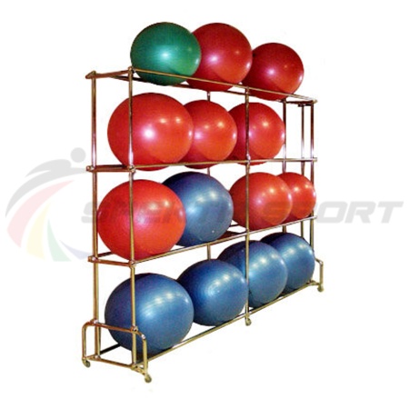 Купить Стеллаж для гимнастических мячей 16 шт в Славгороде 