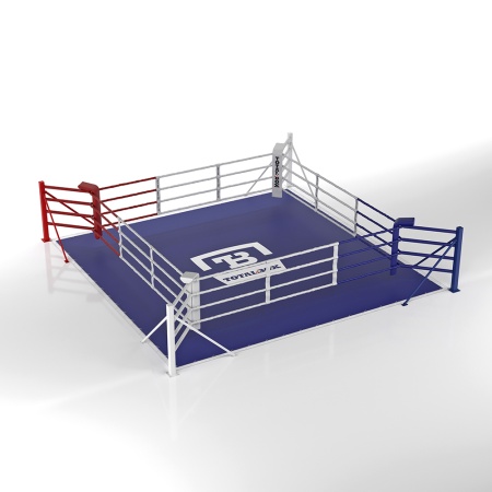 Купить Ринг боксерский напольный Totalbox на упорах 4х4м в Славгороде 