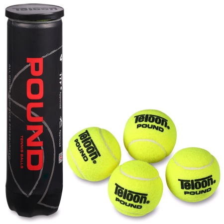 Купить Мяч для большого тенниса Teloon 828Т Р4  (4 шт) в Славгороде 