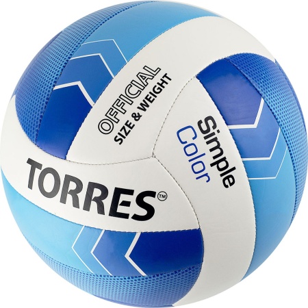 Купить Мяч волейбольный Torres Simple Color любительский р.5 в Славгороде 